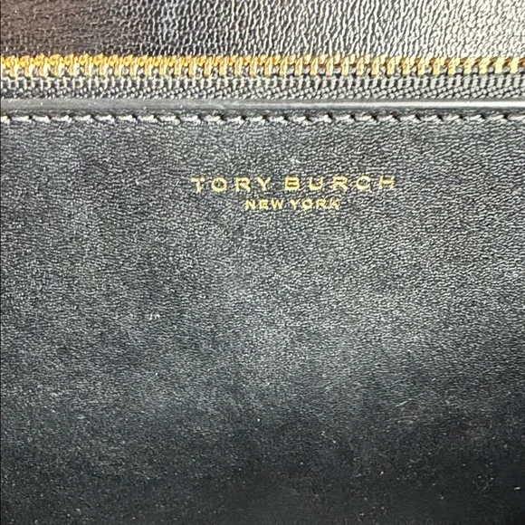Tory Burch Black Crossbody Bag with Gold Accents - Picture 11 of 11